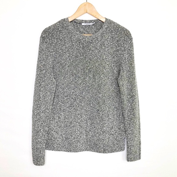 M.M. LA Fluer tweed crewneck sweater - Picture 1 of 11